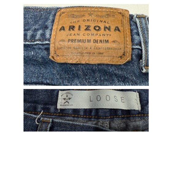 Arizona Jeans Men’s Blue Denim Jeans Size 38x32 Classic Fit - Picture 4 of 7